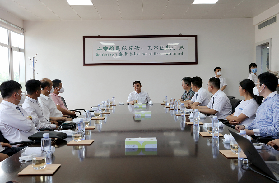 国投盛世高管团队走进景津环保深度考察学习-国投盛世