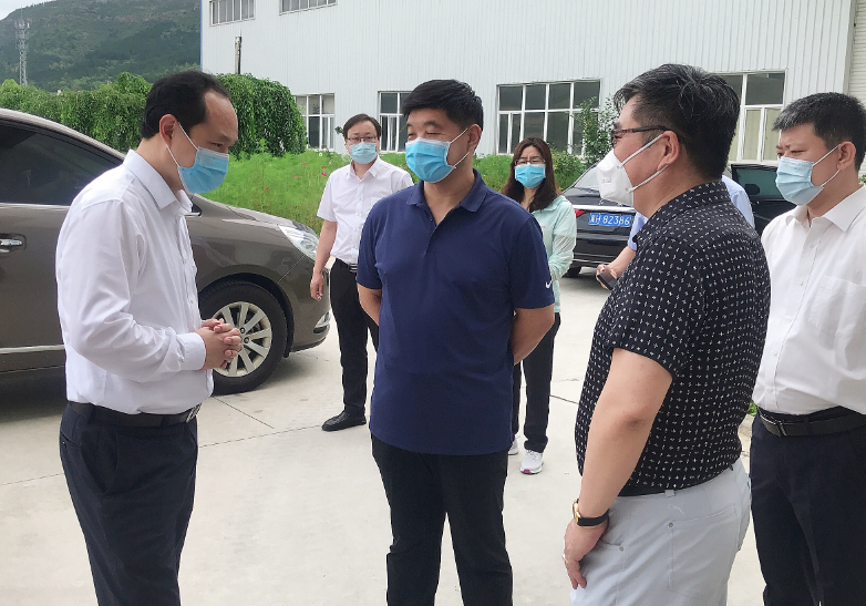 承德市委常委、组织部部长颜世东莅临国投盛世考察调研-国投盛世