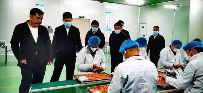 围场县县长孙立良一行莅临国投盛世宣讲党的二十大精神