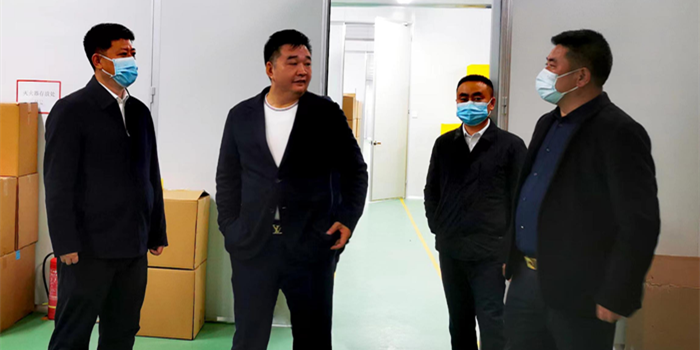 围场县县长孙立良一行莅临国投盛世宣讲党的二十大精神